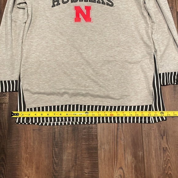 XL/XXL Gameday Couture Nebraska Huskers Lightweight Tunic - Picture 7 of 11